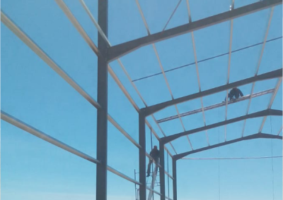 silo structural steel work